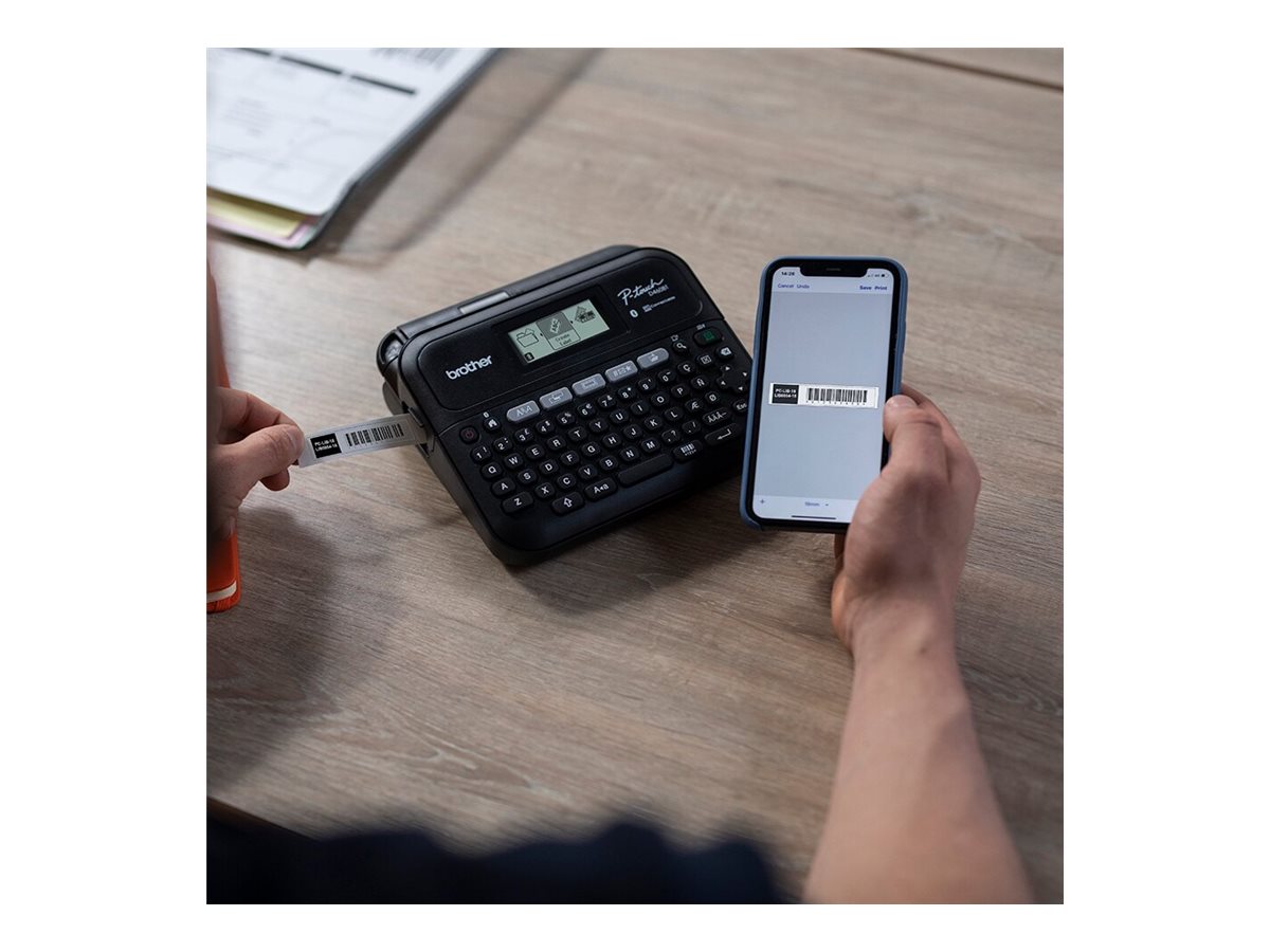 Brother PT-D460BTVP | Mono | Thermal | Label Printer | Black - Image 18