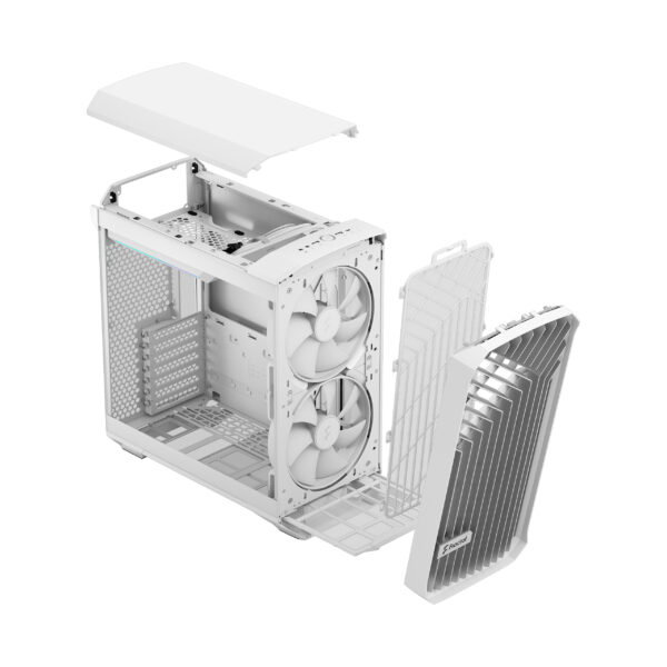 Fractal Design | Torrent Compact | RGB White TG clear tint | Mid-Tower | Power supply included No | ATX - Image 4