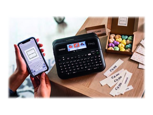 Brother PT-D610BT | Mono | Thermal | Label Printer | Black - Image 19