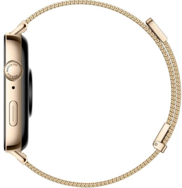 Huawei WATCH FIT 3 | Smart watch | GPS (satellite) | AMOLED | Waterproof | Gold - Image 2