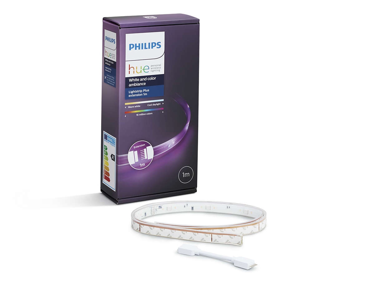 Philips Hue | Lightstrip Plus V4 | Hue | 11.5 W | White and color ambiance