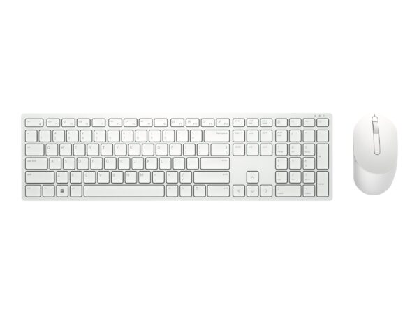 Dell | Keyboard and Mouse | KM5221W Pro | Keyboard and Mouse Set | Wireless | Mouse included | US | White | 2.4 GHz - Image 2