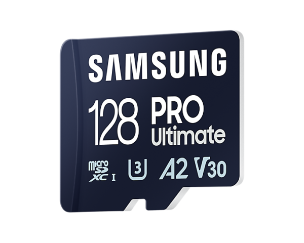 Samsung | MicroSD Card | PRO Ultimate | 128 GB | microSDXC Memory Card | Flash memory class U3, V30, A2 | SD adapter - Image 3