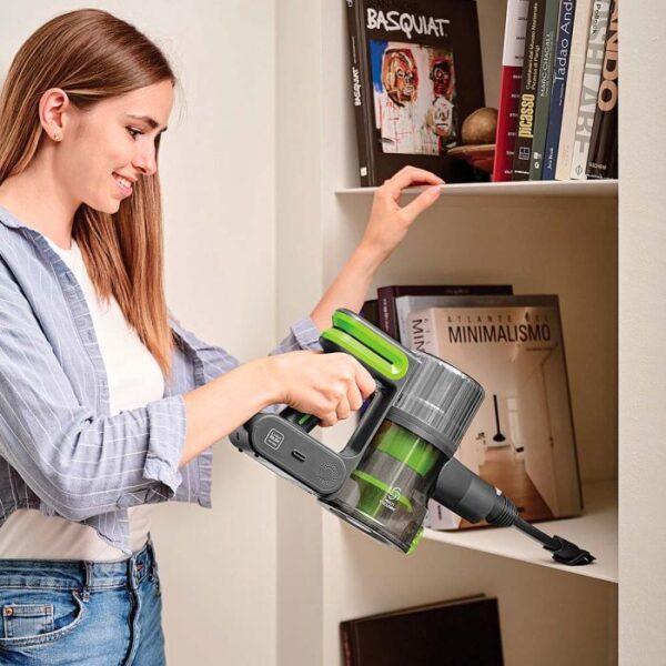 Polti | Vacuum Cleaner | PBEU0120 Forzaspira D-Power SR500 | Cordless operating | Handstick cleaners | 29.6 V | Operating time (max) 40 min | Green/Grey - Image 7