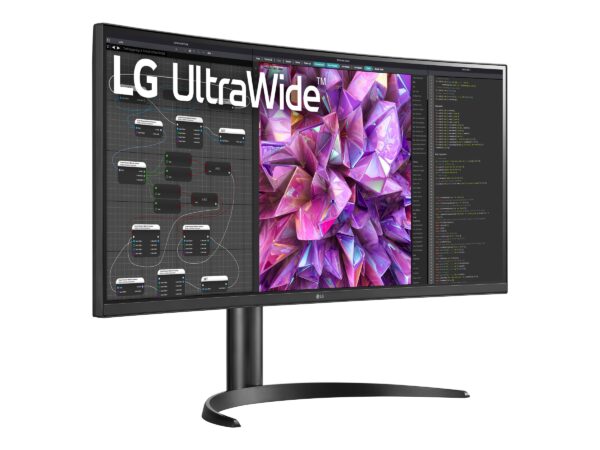 LG | Curved Monitor | 34WQ75C-B | 34 " | IPS | QHD | 21:9 | 60 Hz | 5 ms | 3440 x 1440 | 300 cd/m² | HDMI ports quantity 2 | Black | Warranty 24 month(s) - Image 8