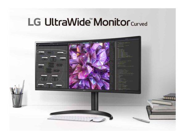 LG | Curved Monitor | 34WQ75C-B | 34 " | IPS | QHD | 21:9 | 60 Hz | 5 ms | 3440 x 1440 | 300 cd/m² | HDMI ports quantity 2 | Black | Warranty 24 month(s) - Image 15