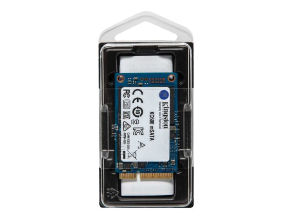 Kingston | KC600 | 1000 GB | Solid-state drive interface mSATA | Read speed 550 MB/s | Write speed 520 MB/s - Image 6