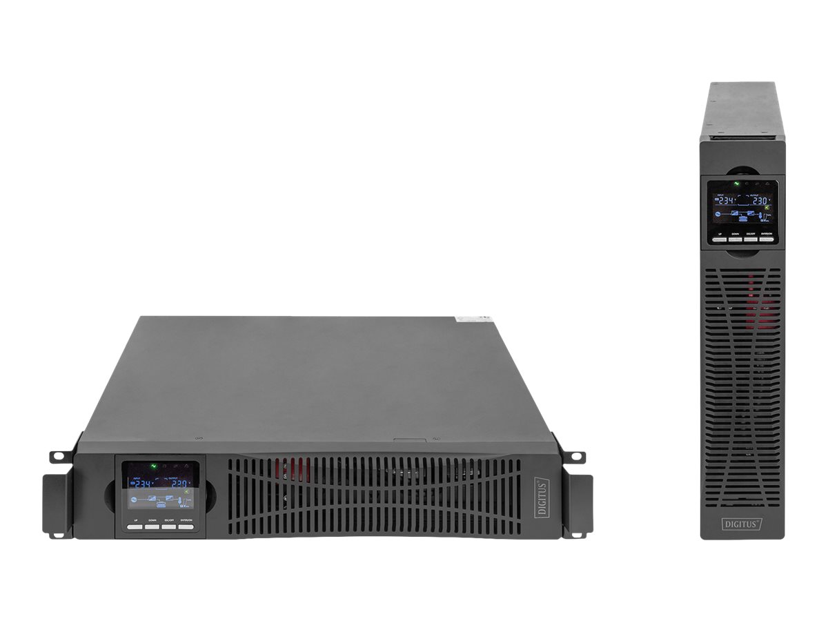 Digitus | OnLine UPS | DN-170095 | 2000 VA | 2000 W | C14 - Image 2