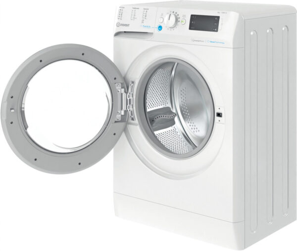 INDESIT | Washing machine | BWSE 71295X WBV EU | Energy efficiency class B | Front loading | Washing capacity 7 kg | 1200 RPM | Depth 43.5 cm | Width 59.5 cm | Display | Big Digit | White - Image 7