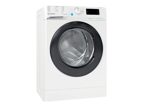 INDESIT | Washing machine | BWSE 71295X WBV EU | Energy efficiency class B | Front loading | Washing capacity 7 kg | 1200 RPM | Depth 43.5 cm | Width 59.5 cm | Display | Big Digit | White - Image 2