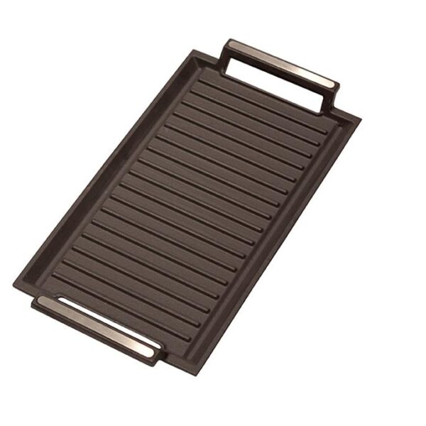 CATA | BBQ grill for induction, 22.8 x 43.2 x 3.8 cm | Black
