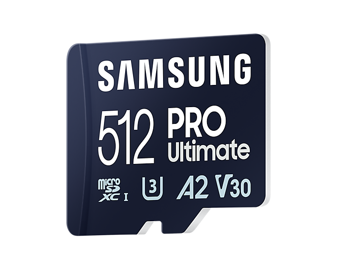 Samsung | MicroSD Card | PRO Ultimate | 512 GB | microSDXC Memory Card | Flash memory class U3, V30, A2 | SD adapter - Image 3