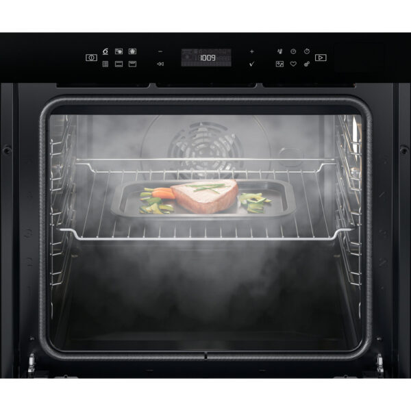 Whirlpool Oven | W6 OS4 4S2 H BL | 73 L | Electric | Hydrolytic | Electronic | Steam function | Convection | Height 59.5 cm | Width 59.5 cm | Black - Image 5