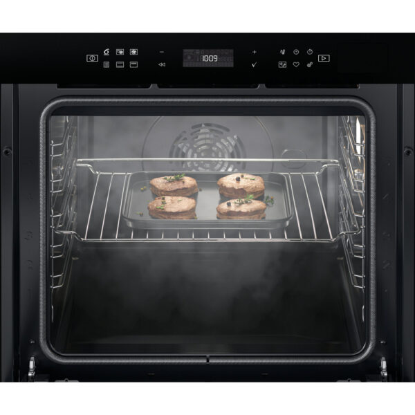 Whirlpool Oven | W6 OS4 4S2 H BL | 73 L | Electric | Hydrolytic | Electronic | Steam function | Convection | Height 59.5 cm | Width 59.5 cm | Black - Image 6