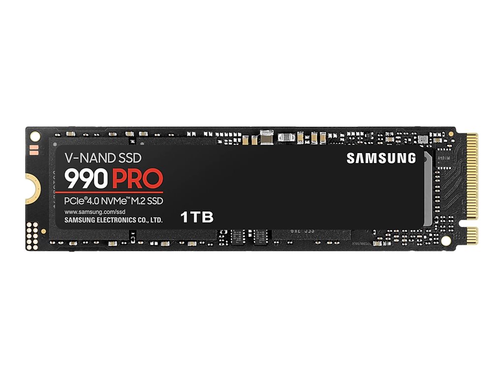 Samsung | 990 PRO | 1000 GB | SSD form factor M.2 2280 | Solid-state drive interface PCIe Gen4x4 | Read speed 7450 MB/s | Write speed 6900 MB/s - Image 2