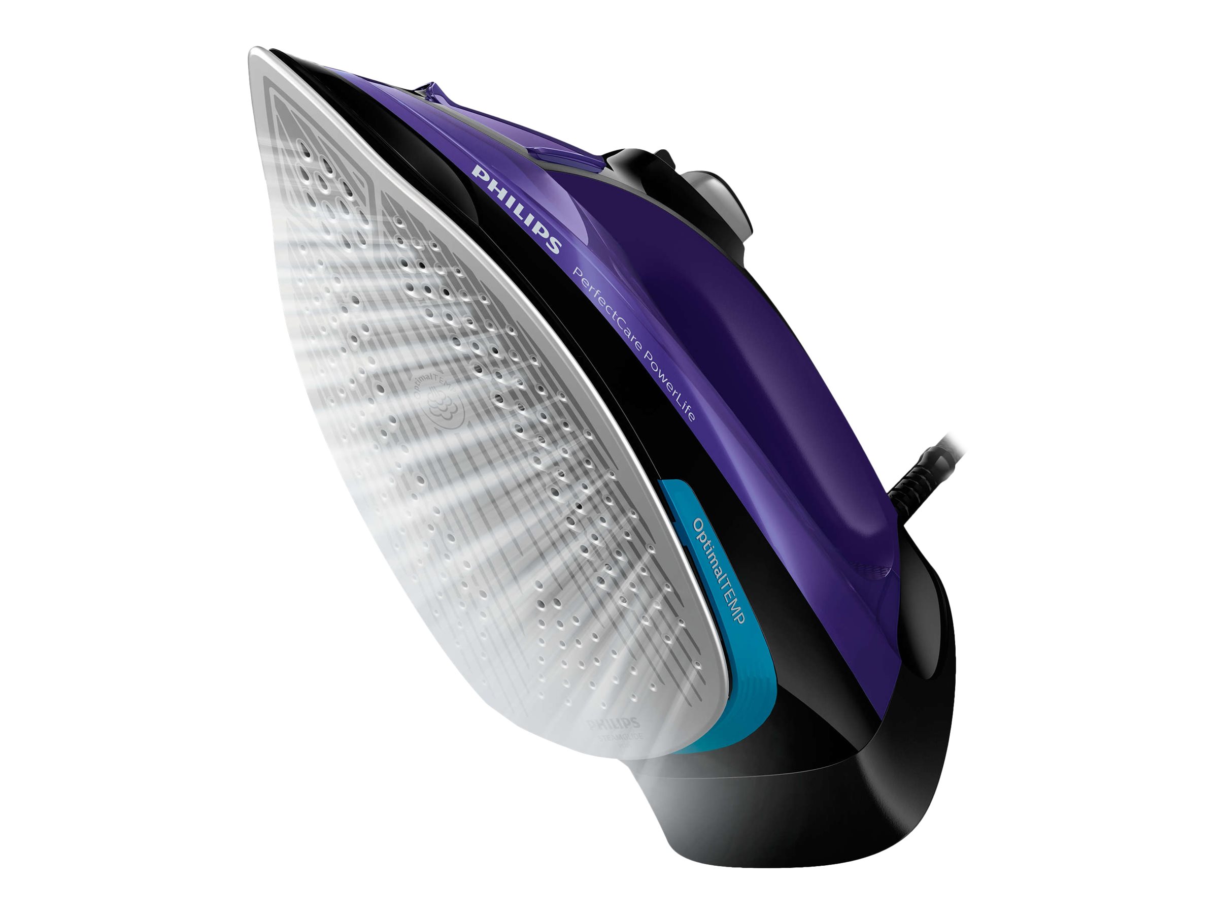 Philips | GC3925/30 | Steam Iron | 2500 W | Water tank capacity 300 ml | Continuous steam 45 g/min | Purple - Image 2