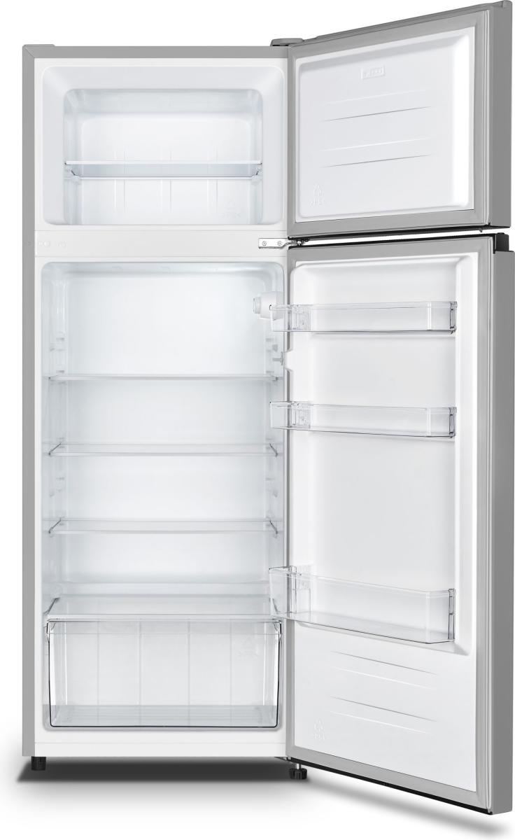 Gorenje Refrigerator | RF414EPS4 | Energy efficiency class E | Free standing | Double Door | Height 143.6 cm | Fridge net capacity 165 L | Freezer net capacity 41 L | 40 dB | Grey - Image 3