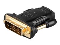 Goobay 68931 HDMI™/DVI-D adapter, gold-plated | Goobay - Image 2