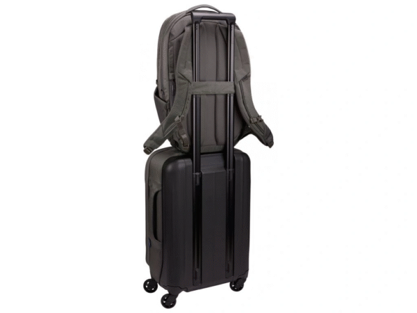 Thule | TSLB415 Subterra 2 | Laptop Backpack 21L | Fits up to size 16 " | Backpack | Vetiver Gray | Shoulder strap - Image 4
