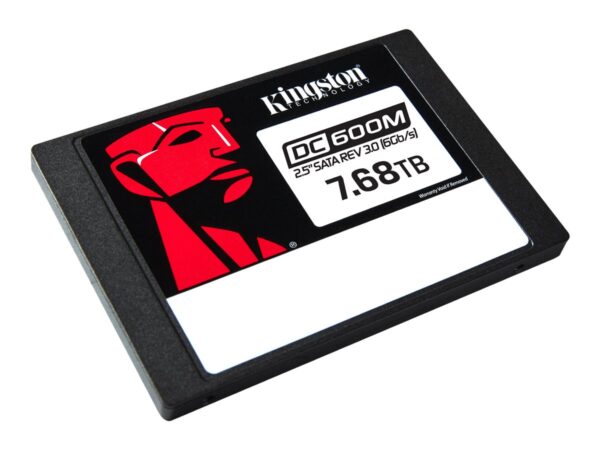 Kingston DC600M | 7680 GB | SSD form factor 2.5" | Solid-state drive interface SATA Rev. 3.0 | Read speed 560 MB/s | Write speed 530 MB/s - Image 2