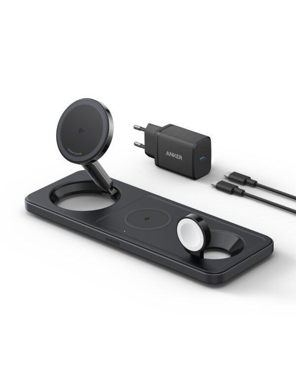 Anker MagGo Magnetic Wireless Charger (Qi 2.0, 15W) | B25M1311 - Image 2