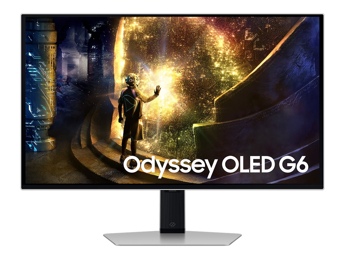 Samsung | LS27DG610SUXEN | 27 " | OLED | QHD | 16:9 | 240 Hz | 0.03 ms | 2560 x 1440 pixels | 250 cd/m² | HDMI ports quantity 2 | Silver