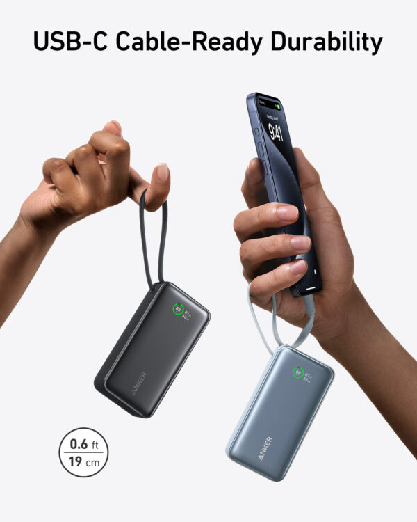 Anker 545 Nano Power Bank | A1259G61 | 10000 mAh | Green - Image 4