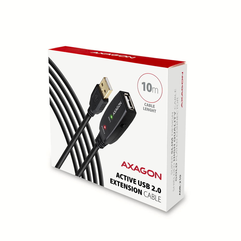 AXAGON USB Repeater Cable | ADR-210 | USB Type-A to USB Type-A - Image 8