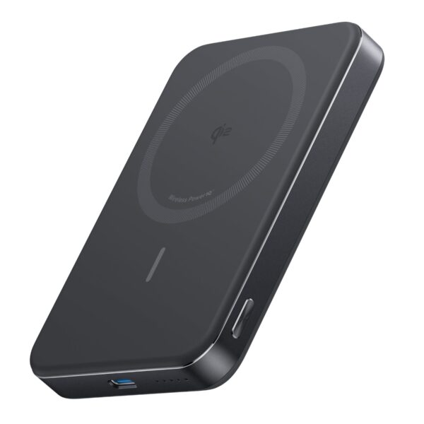Anker MagGo Wireless Powerbank (With 30W C port, Ultra slim) | A1664H11 | 10000 mAh | Black