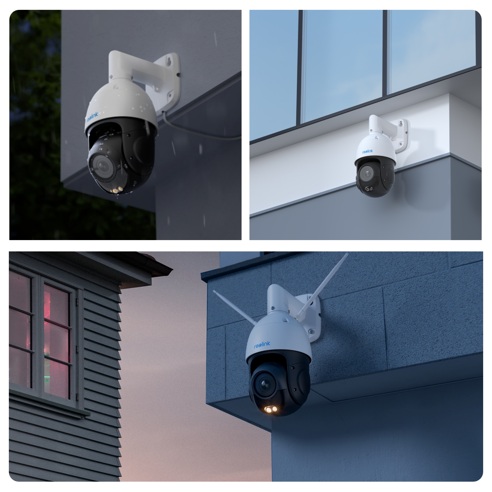 Reolink | 4K 360° Auto-Tracking PoE Camera with 5X Optical Zoom | P840 | 8 MP | f=2.7-13.5mm/Max. F1.6 | Power over Ethernet (PoE) | IP66 | H.265/H.264 | Micro SD, Max. 256GB - Image 2