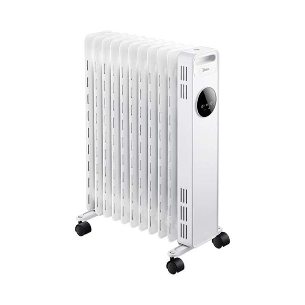 Midea Oil Radiator | NY2311-20MRE | Oil Radiator | 2300 W | Number of power levels 3 | White - Image 2
