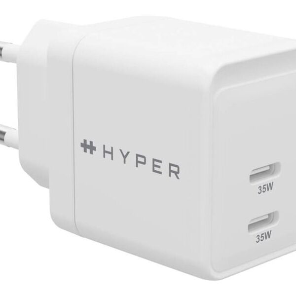 Hyper HyperJuice 35W USB-C GaN Charger | White