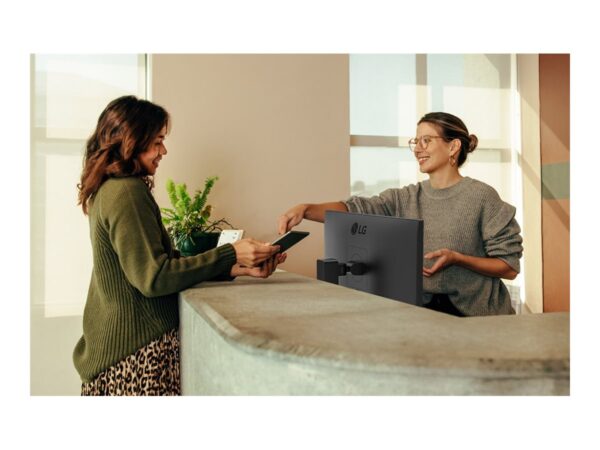 LG 24BA650-B | 23.8 " | IPS | 16:9 | 100 Hz | 5 ms | 1920 x 1080 pixels | 250 cd/m² | HDMI ports quantity 1 | Black - Image 22