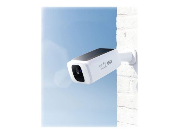 Anker Eufy | Security Camera | Spotlight Cam Solar | IP67 | 8GB Local Storage | Black and White - Image 2