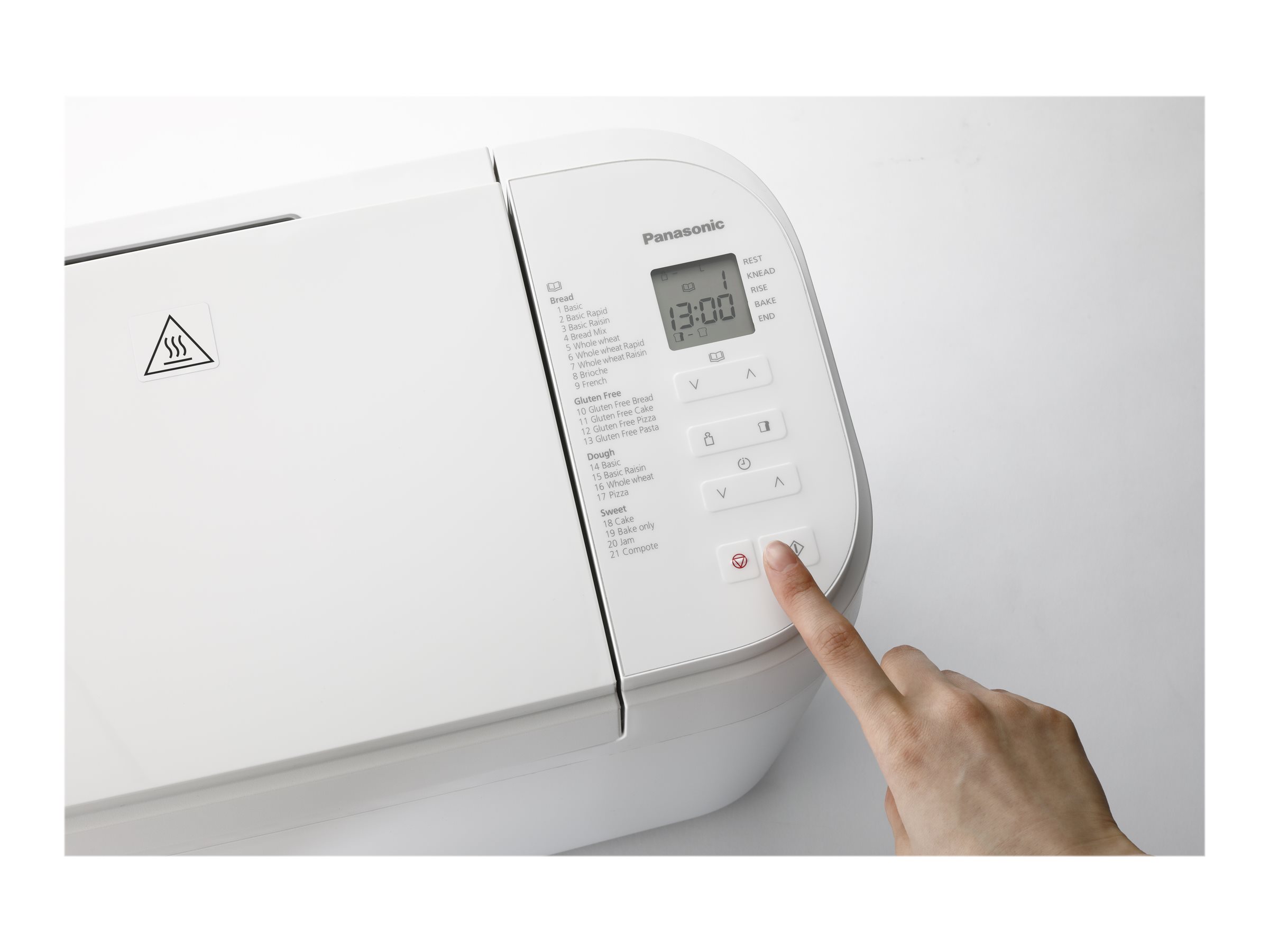 Panasonic | Bread Maker | SD-B2510 | Power 550 W | Number of programs 21 | Display Yes | White - Image 11