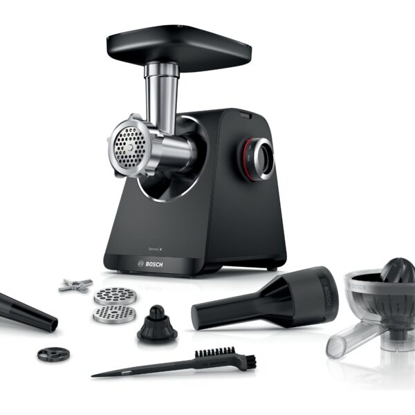 Bosch Food Mincer | MFWS430B | Black | Number of speeds 2 | Throughput (kg/min) 2.5