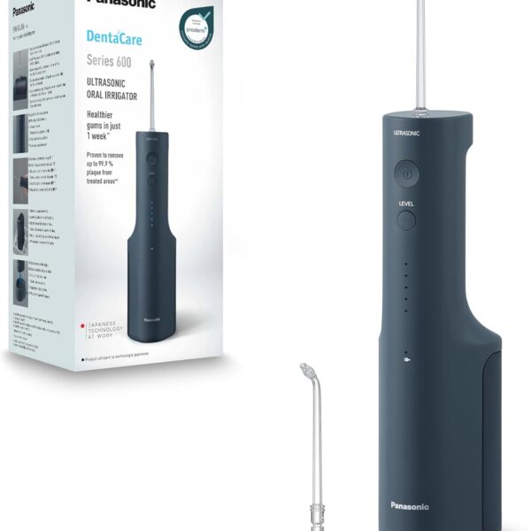 Panasonic Oral Irrigator | EW-DJ66-A303 | 200 ml | Number of heads 2 | Black