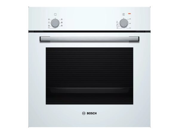 Bosch Oven | HBF010BV1S | 66 L | Electric | Manual | Control knob | Height 59.5 cm | Width 59.4 cm | White