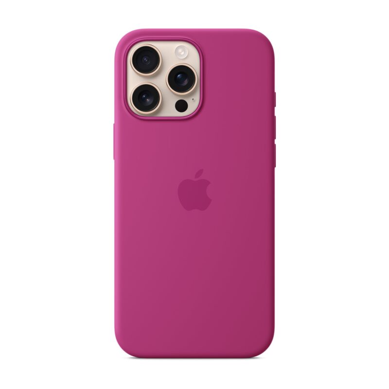 Apple Case with MagSafe | Apple | iPhone 16 Pro Max | Silicone | Fuchsia