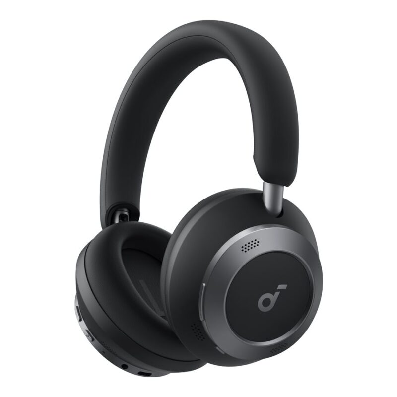 Anker Soundcore | Foldable Headphones | Space One Pro | Bluetooth | Over-ear | Microphone | Wireless | Jet Black