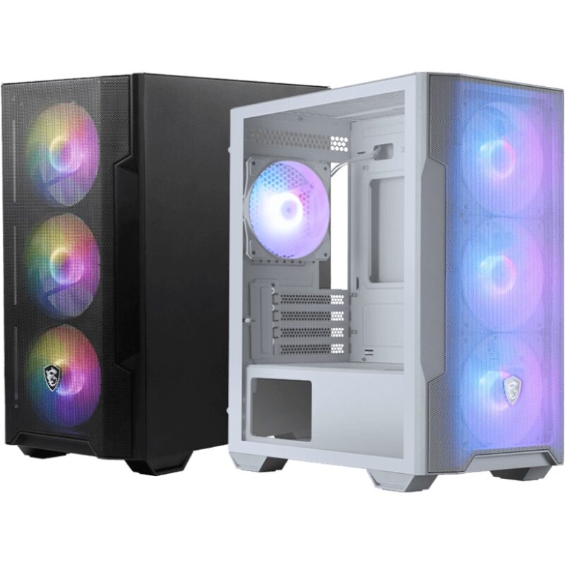 MSI PC Case | MAG FORGE M100R | Side window | White | Micro ATX Tower | Power supply included No | ATX