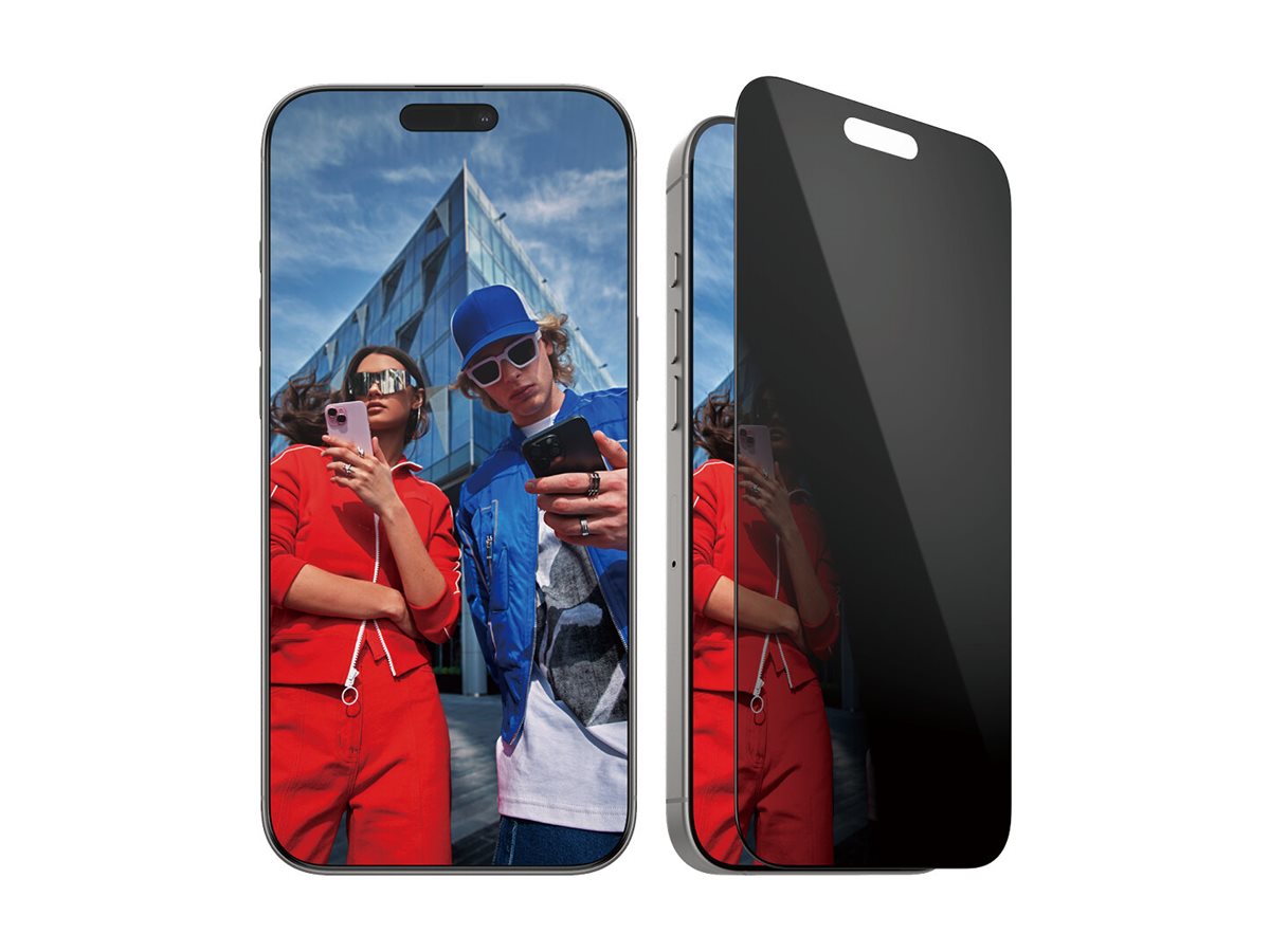 PanzerGlass Screen protector | Apple | iPhone 16 Pro Max | Glass | Black | Ultra-Wide Fit - Image 4