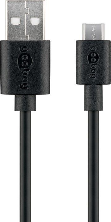 Goobay | Micro USB charging and sync cable | 46800 | USB-A to micro-USB USB 2.0 male (type A) | USB 2.0 micro male (type B)