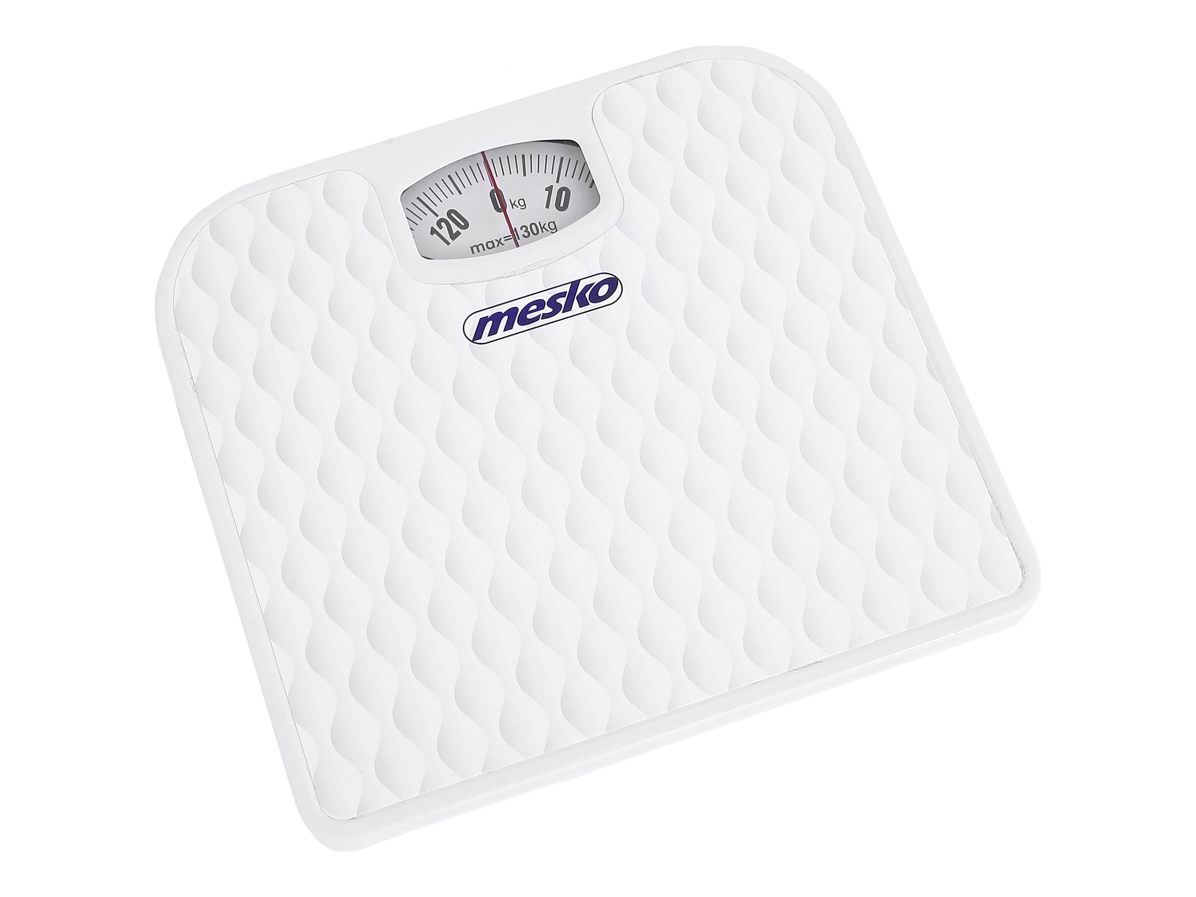 Mesko | Scale | MS 8160 | Mechanical | Maximum weight (capacity) 130 kg | Accuracy 1000 g | White - Image 2