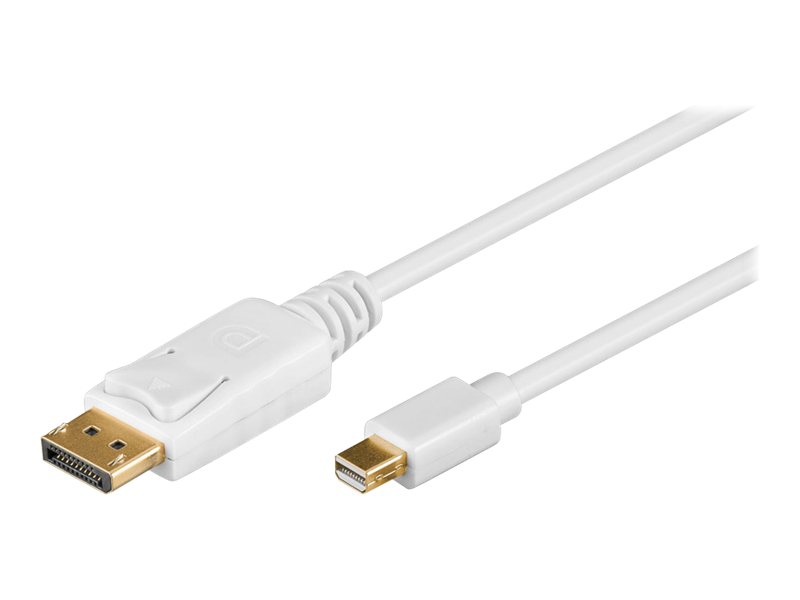 Goobay | Mini DisplayPort adapter cable 1.2 | 52858 | Mini DisplayPort plug | DisplayPort plug | 1 m | Gold-Plated connectors - Image 2