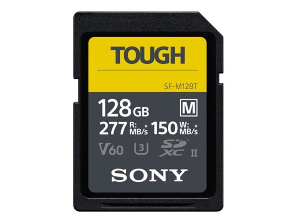 Sony | Tough Memory Card | UHS-II | 128 GB | SDXC | Flash memory class 10 - Image 2