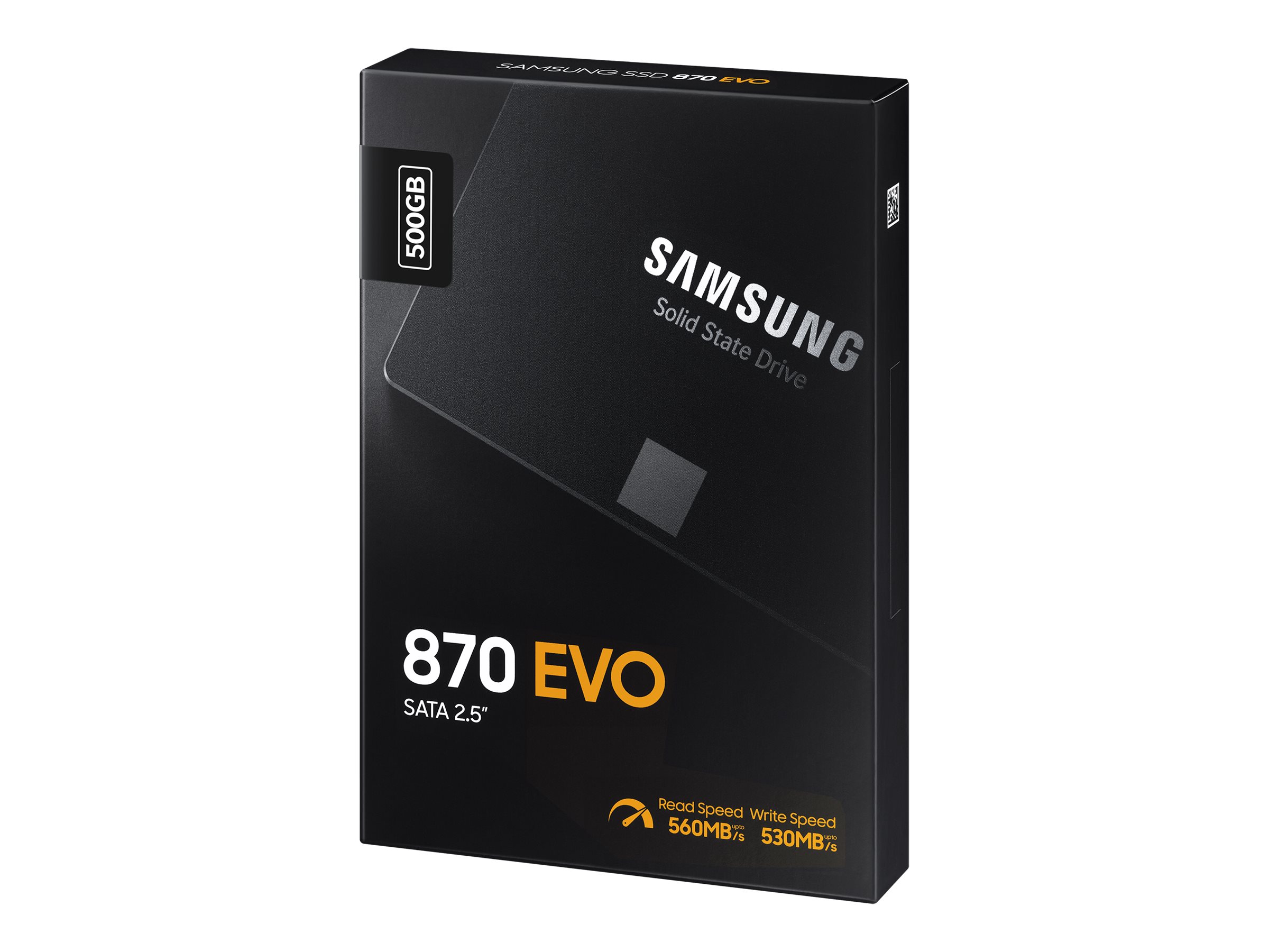 Samsung | SSD | 870 EVO | 500 GB | SSD form factor 2.5" | Solid-state drive interface SATA III | Read speed 560 MB/s | Write speed 530 MB/s - Image 8