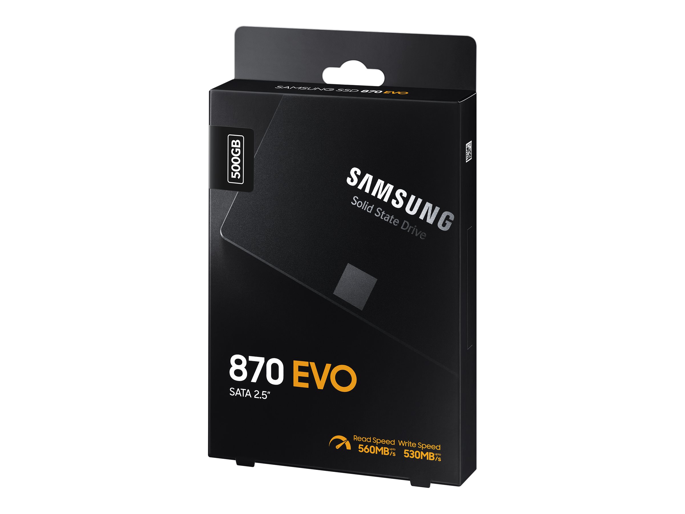 Samsung | SSD | 870 EVO | 500 GB | SSD form factor 2.5" | Solid-state drive interface SATA III | Read speed 560 MB/s | Write speed 530 MB/s - Image 9