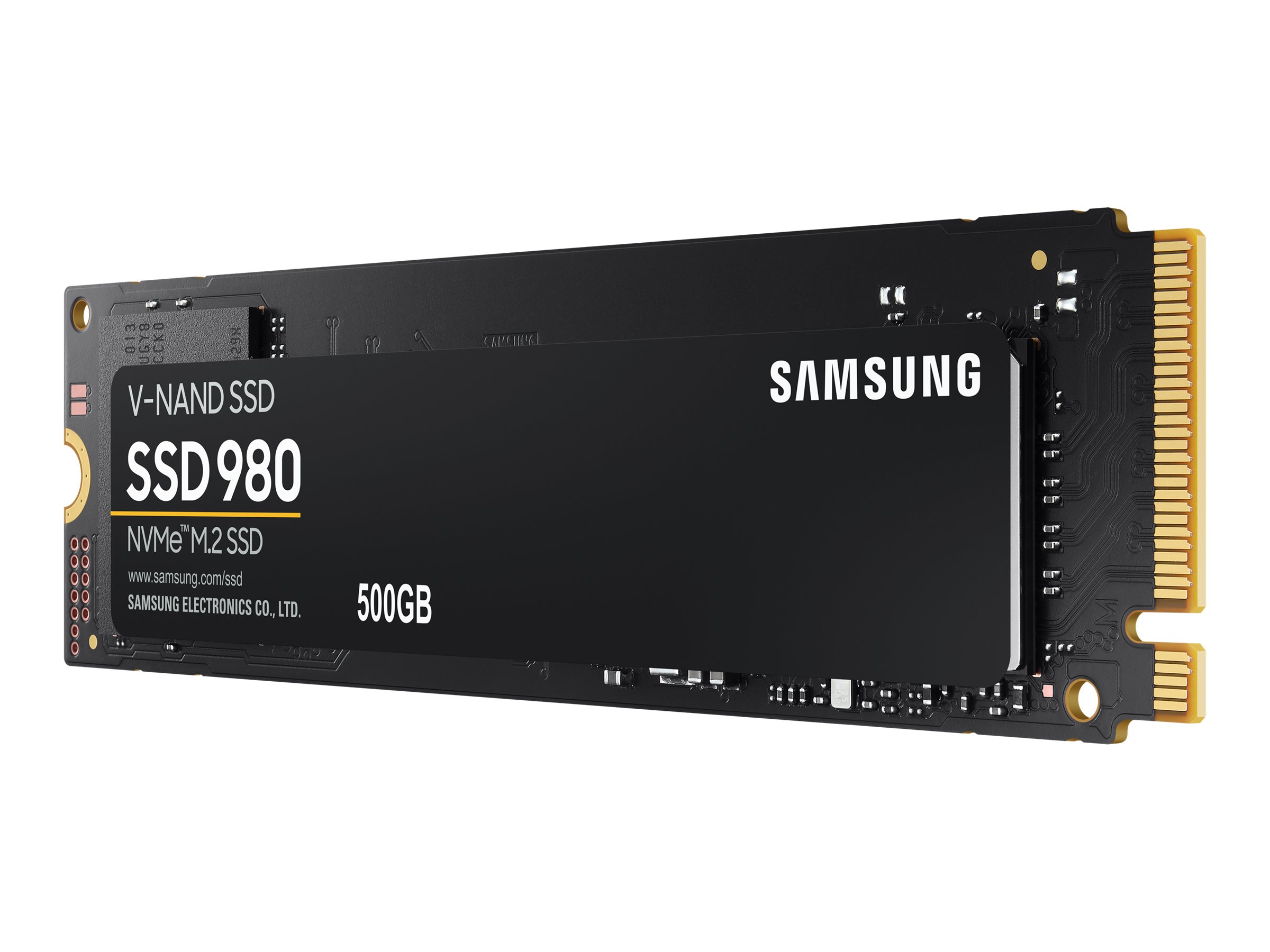 Samsung | V-NAND SSD | 980 | 500 GB | SSD form factor M.2 2280 | Solid-state drive interface M.2 NVME | Read speed 3500 MB/s | Write speed 3000 MB/s - Image 2