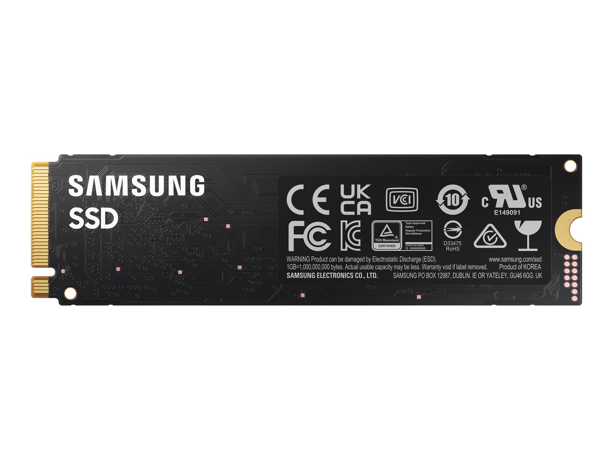Samsung | V-NAND SSD | 980 | 500 GB | SSD form factor M.2 2280 | Solid-state drive interface M.2 NVME | Read speed 3500 MB/s | Write speed 3000 MB/s - Image 7